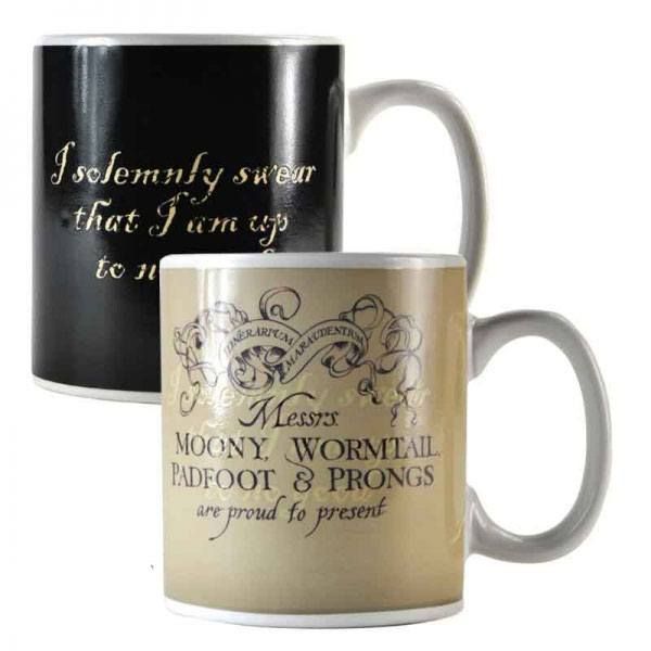 TAZA TERMICA MAPA MERODEADOR HARRY POTTER