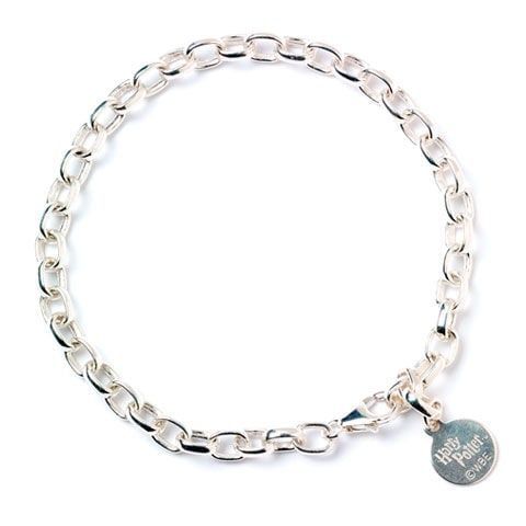 PULSERA PARA CHARMS PLATA HARRY POTTER