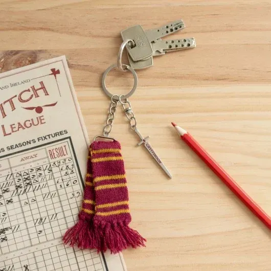LLAVERO BUFANDA & ESPADA GRYFFINDOR HARRY POTTER