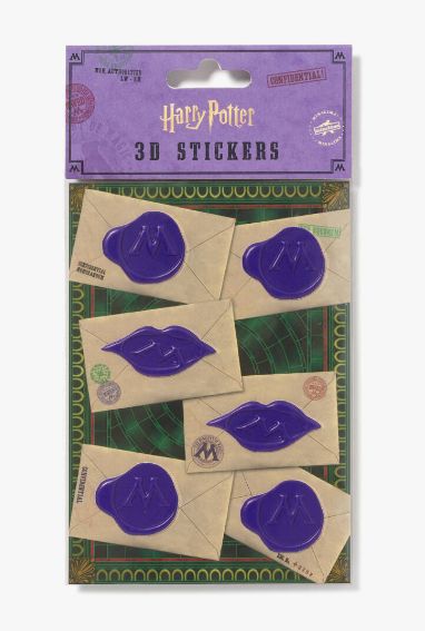 PEGATINAS 3D MINISTERIO DE MAGIA MINALIMA HARRY POTTER