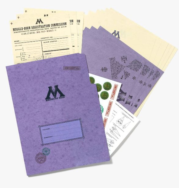 SET PAPELERIA MINISTERIO DE MAGIA MINALIMA HARRY POTTER