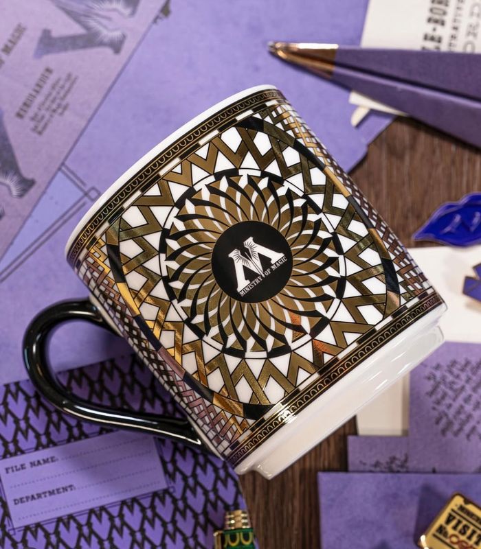 TAZA MINISTERIO DE MAGIA MINALIMA HARRY POTTER
