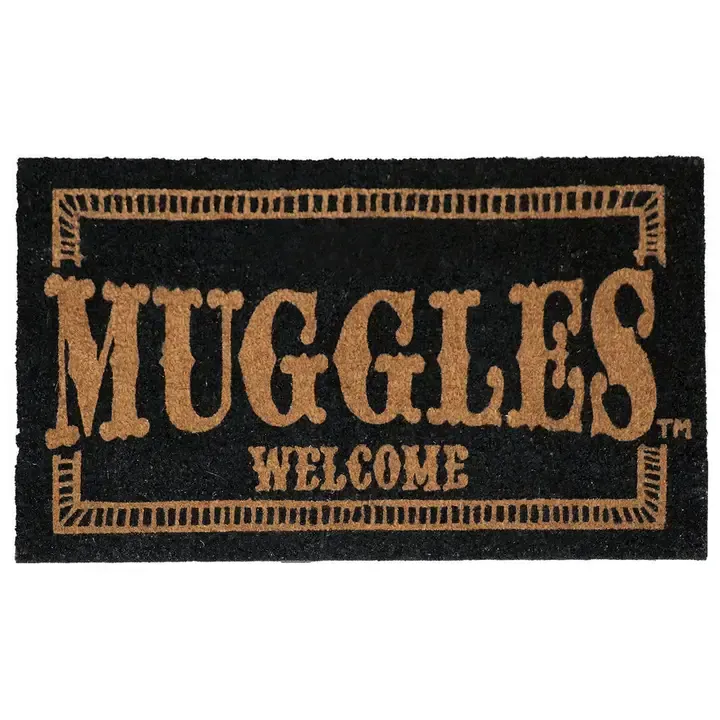 FELPUDO MUGGLES WELCOME HARRY POTTER