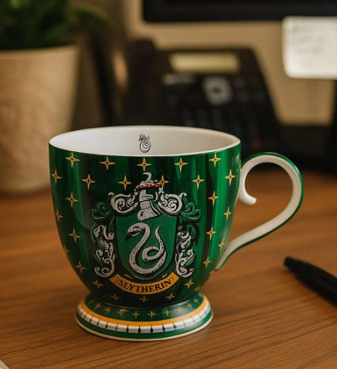 TAZA CASA SLYTHERIN  HARRY POTTER