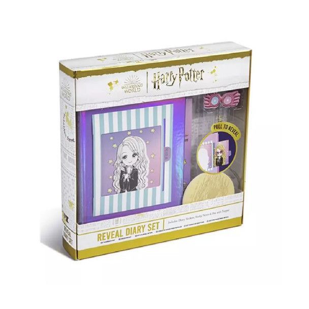SET DIARIO LUNA LOVEGOOD HARRY POTTER