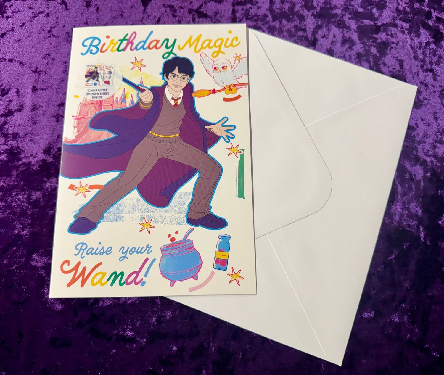 POSTAL CUMPLEAÑOS HARRY POTTER