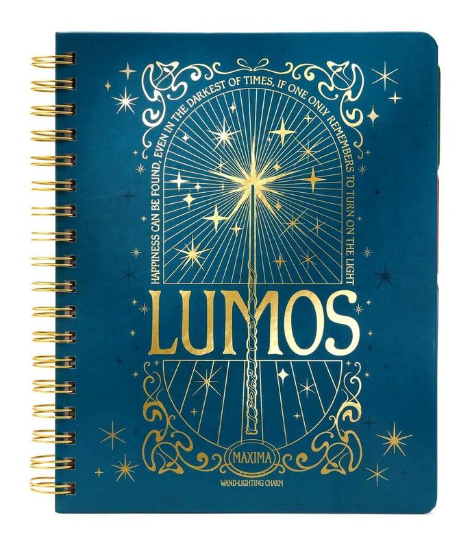PLANNER ANUAL SIN FECHA 12 MESES SPELLS & POTIONS HARRY POTTER