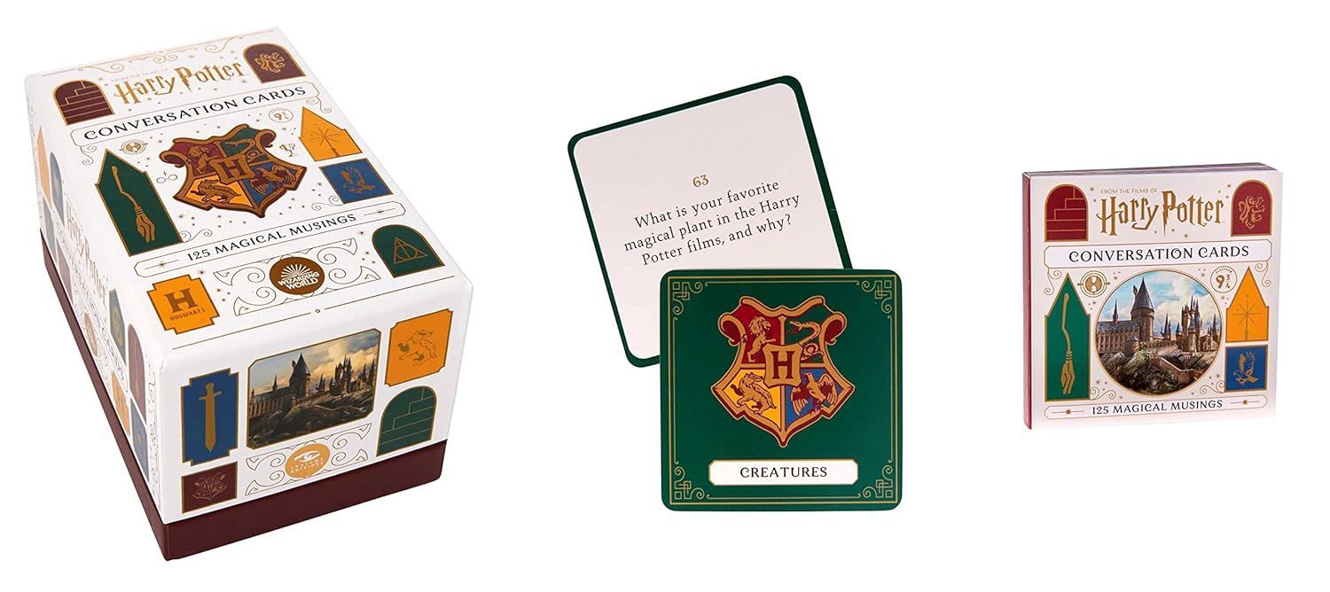 TARJETAS DE CONVERSACION - 125 CARTAS REFLEXIONES MAGICAS HARRY POTTER
