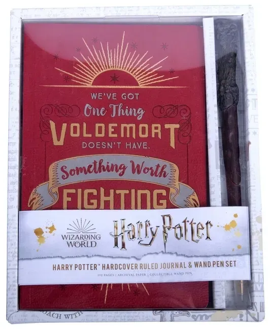 SET NOTEBOOK + BOLIGRAFO VARITA HARRY POTTER