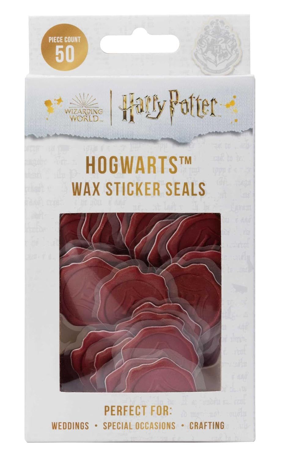 SET SELLOS LACRES HOGWARTS HARRY POTTER