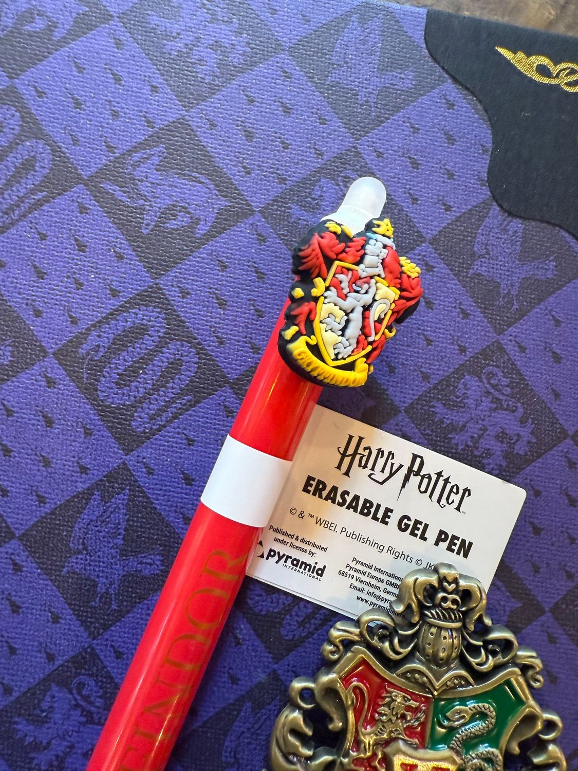 BOLIGRAFO GRYFFINDOR BORRABLE HARRY POTTER