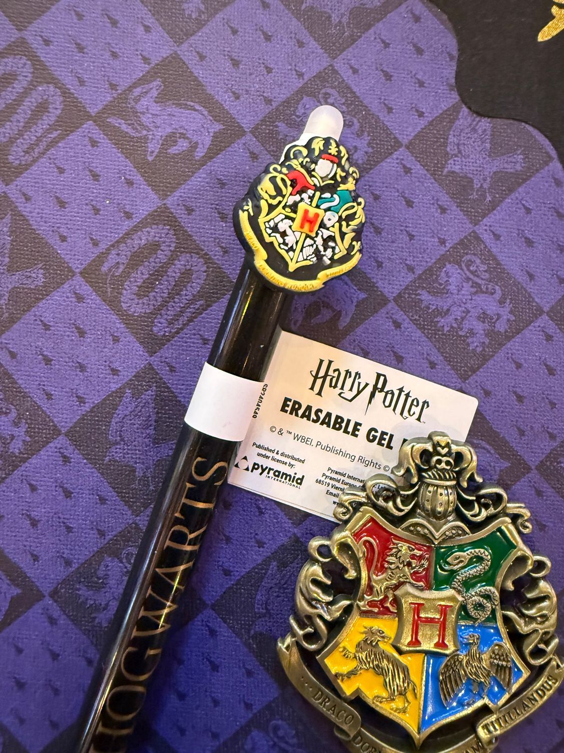 BOLIGRAFO HOGWARTS BORRABLE HARRY POTTER
