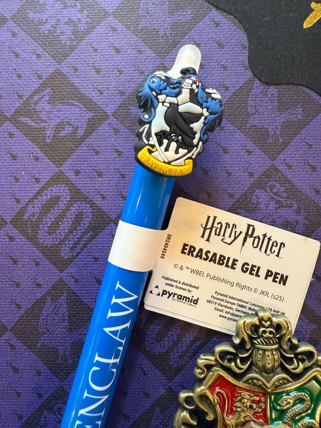 BOLIGRAFO RAVENCLAW BORRABLE HARRY POTTER
