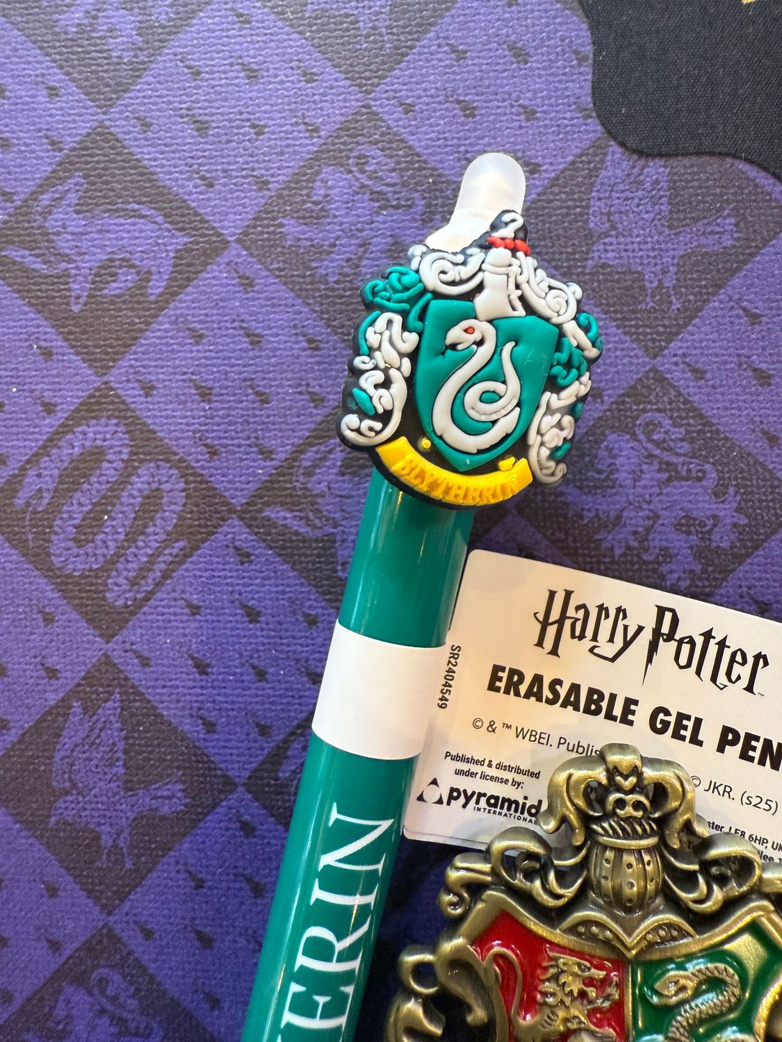 BOLIGRAFO SLYTHERIN BORRABLE HARRY POTTER