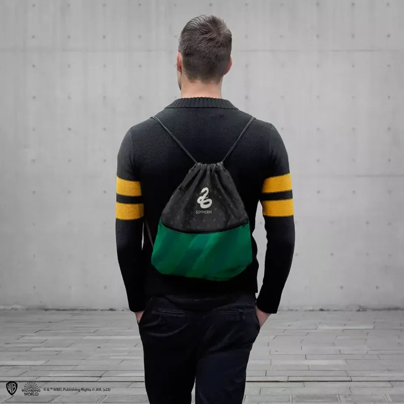 SACO MOCHILA SLYTHERIN HARRY POTTER CINE REPLICAS