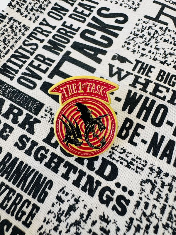 PIN THE FIRST TASK CALIZ DE FUEGO HARRY POTTER