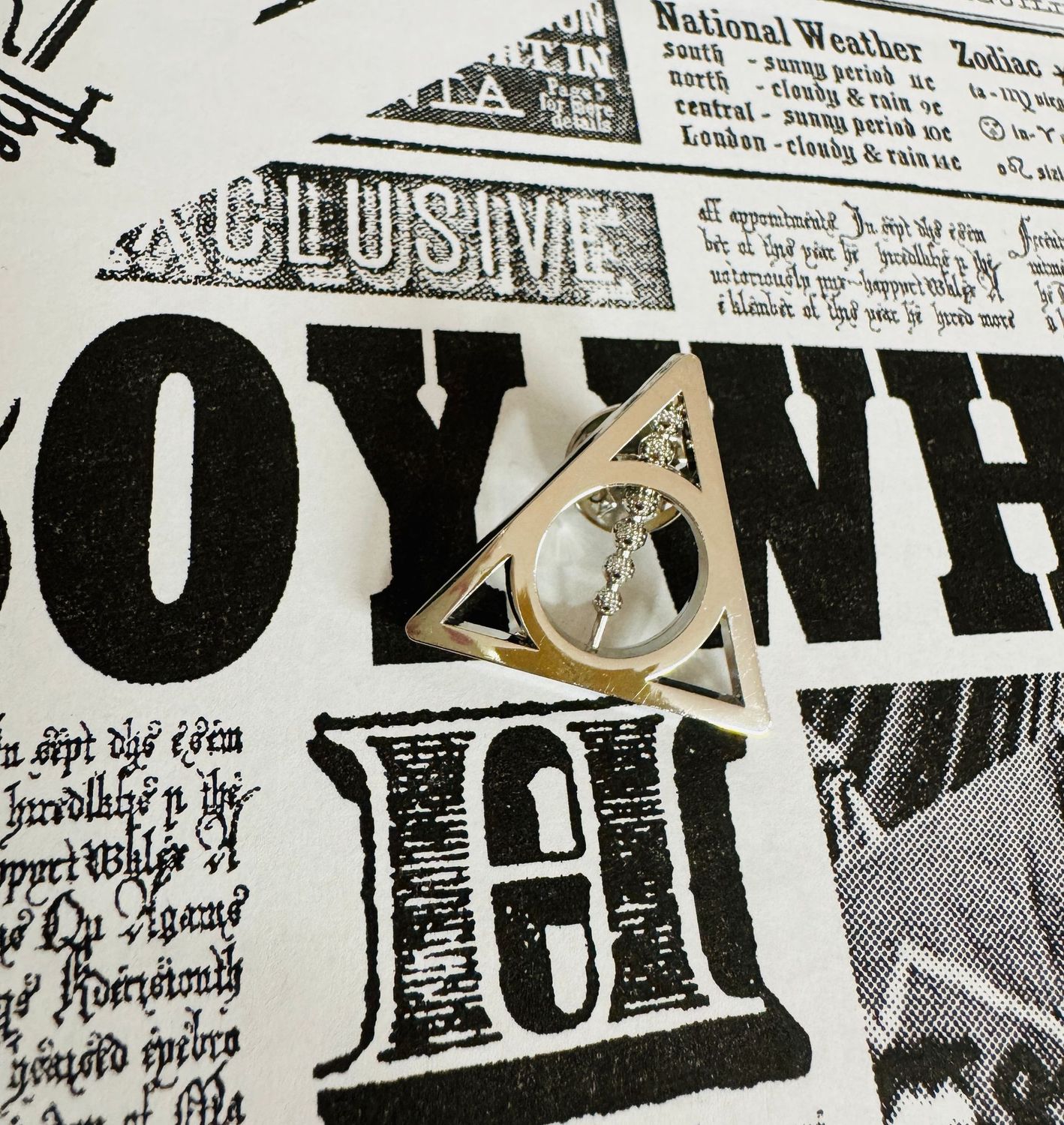 PIN RELIQUIAS DE LA MUERTE HARRY POTTER