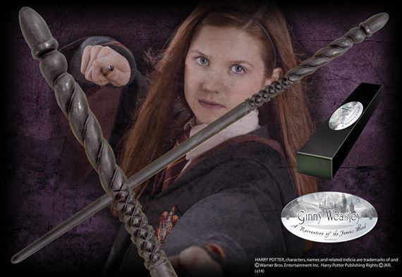 VARITA GINNY WEASLEY C/PINZA HARRY POTTER NOBLE COLLECTION