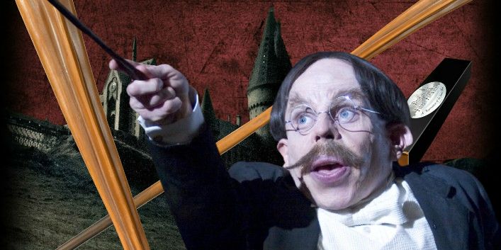 VARITA PROFESOR FILIUS FLITWICK C/PINZA HARRY POTTER NOBLE COLLECTION