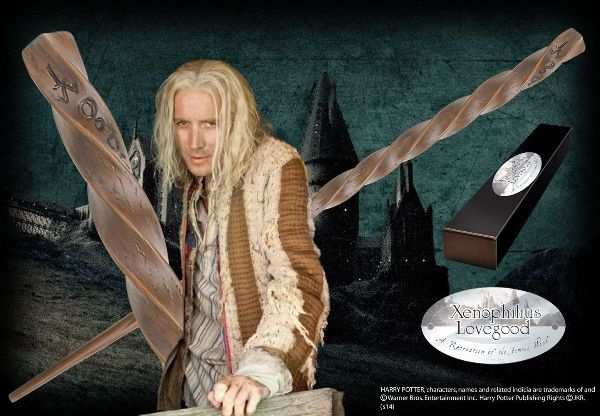 VARITA XENOPHILIUS LOVEGOOD C/PINZA HARRY POTTER NOBLE COLLECTION