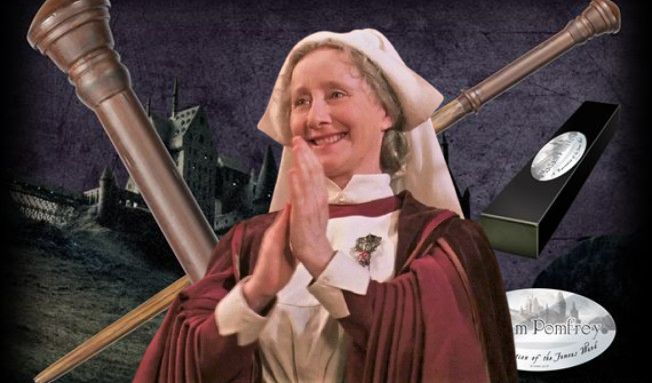 VARITA PROFESORA MADAME POMFREY C/PINZA HARRY POTTER NOBLE COLLECTION