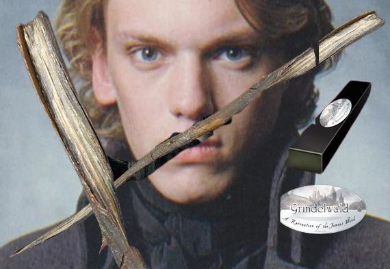 VARITA GELLERT GRINDELWALD C/PINZA HARRY POTTER NOBLE COLLECTION