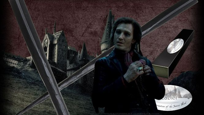 VARITA SCABIOR C/PINZA HARRY POTTER NOBLE COLLECTION