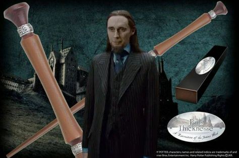 VARITA PIUS THICKNESSE C/PINZA HARRY POTTER NOBLE COLLECTION