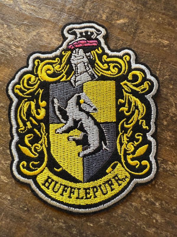 PARCHE HUFFLEPUFF HARRY POTTER UNIDAD