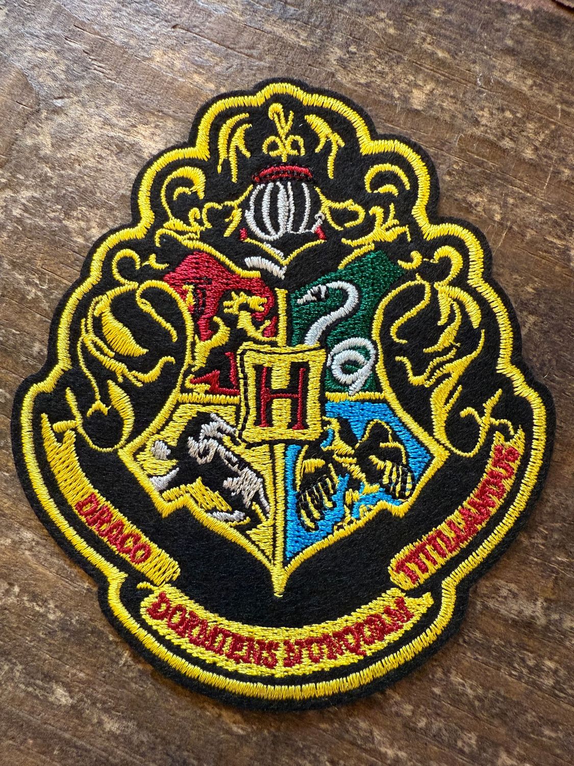 PARCHE HOGWARTS HARRY POTTER