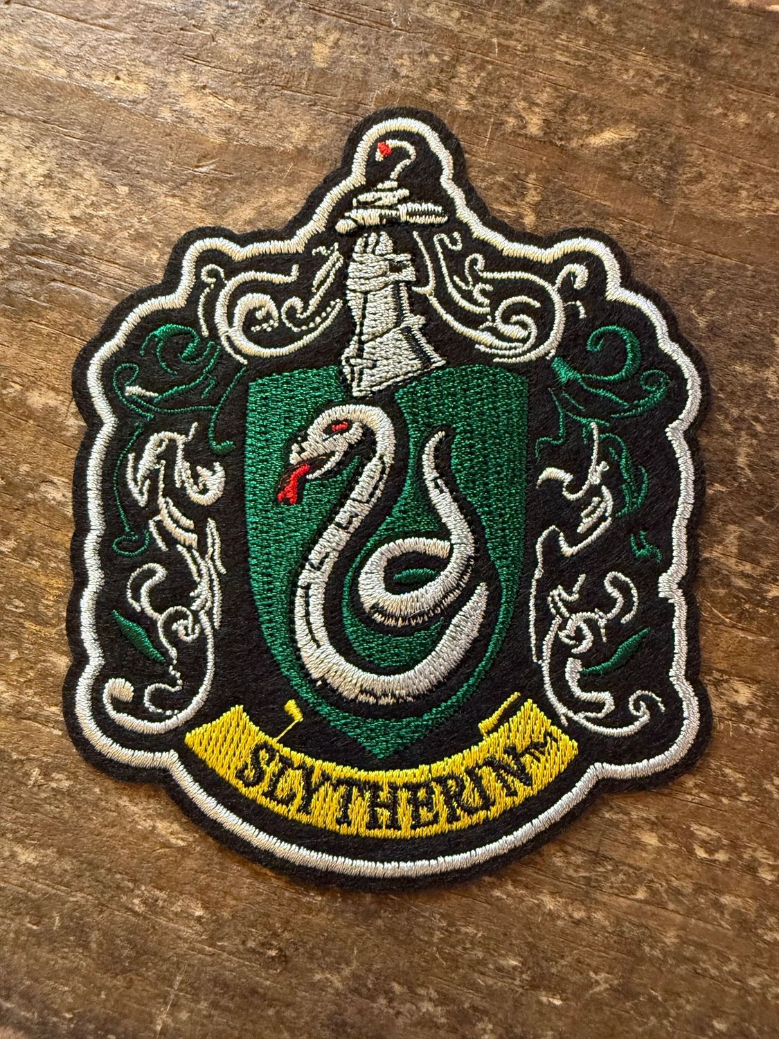 PARCHE SLYTHERIN HARRY POTTER UNIDAD