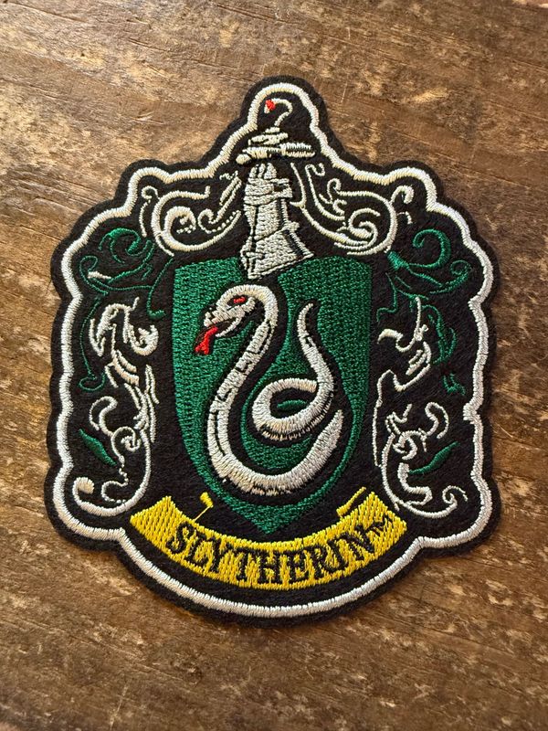 PARCHE SLYTHERIN HARRY POTTER UNIDAD