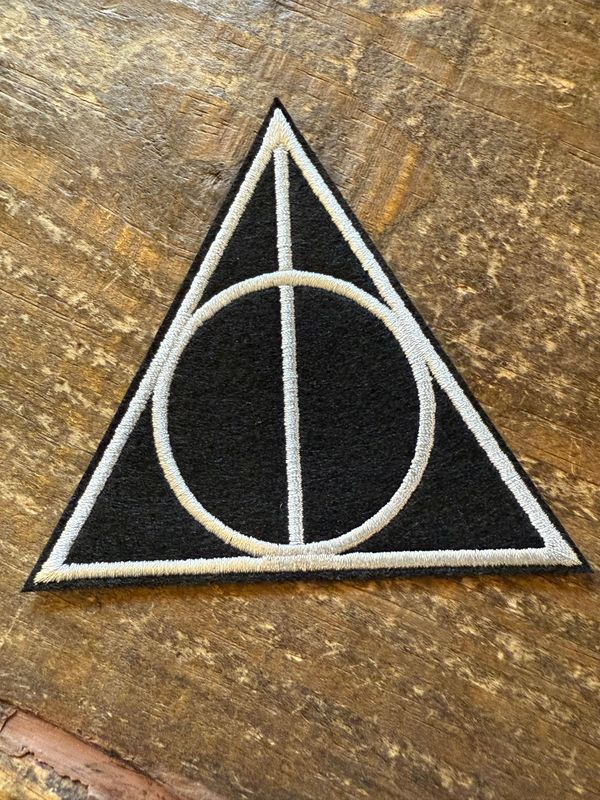 PARCHE RELIQUIAS MUERTE UNIDAD HARRY POTTER