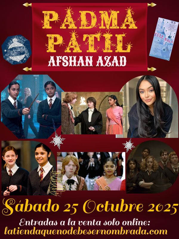 ENTRADA EVENTO PADMA PATIL HORA: 17:00 (1 AUTOGRAFO + 1 SELFIE)