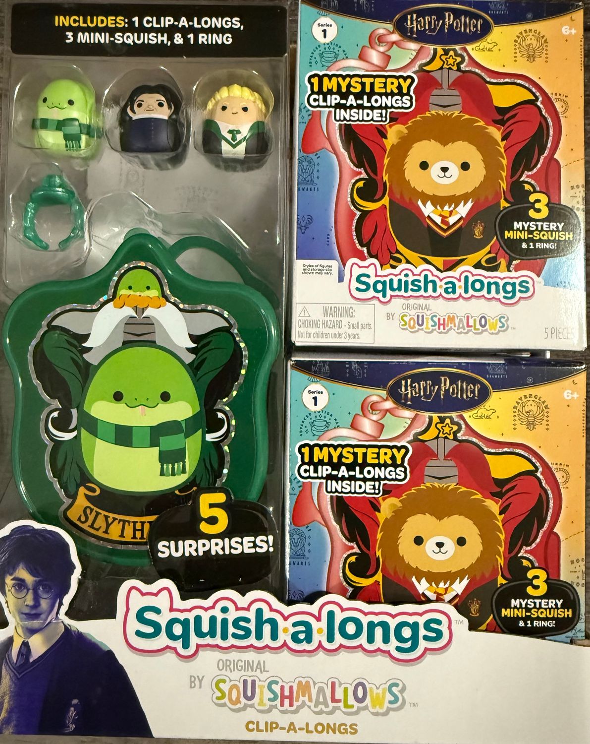 CAJA MISTERIOSA SQUISH A LONG HARRY POTTER