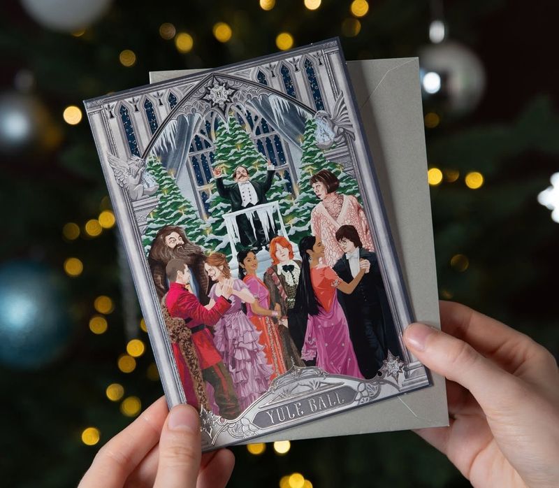 POSTAL YULE BALL HARRY POTTER MINALIMA