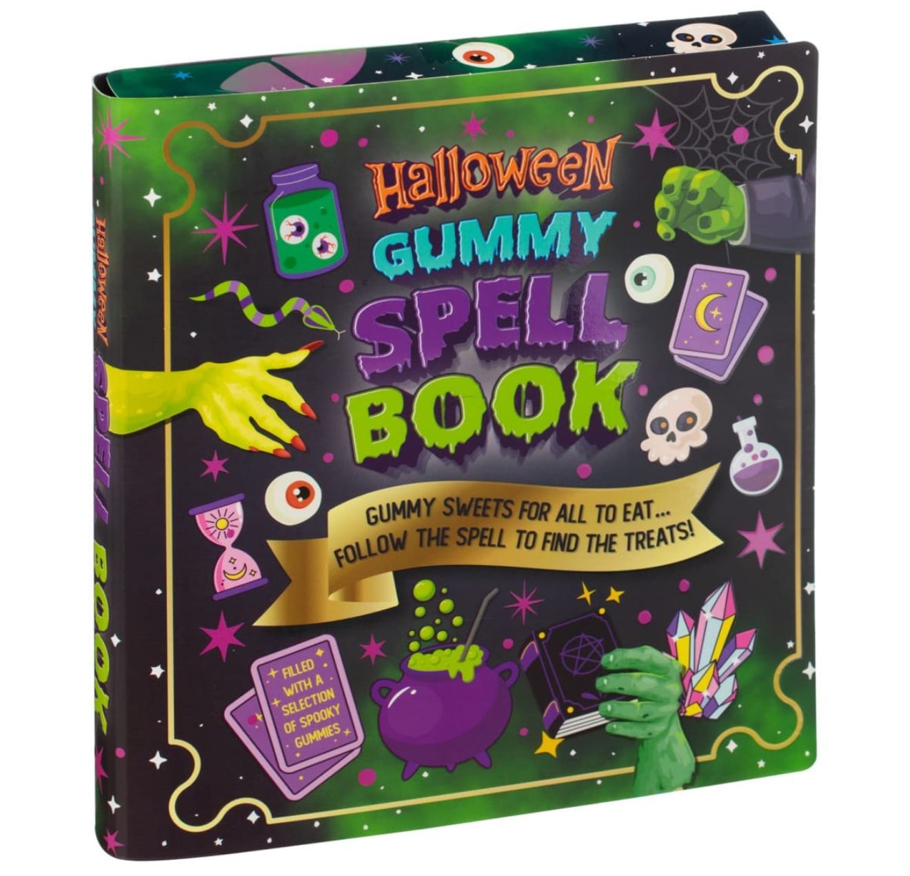 LIBRO HECHIZOS DE GOMINOLAS HALLOWEEN