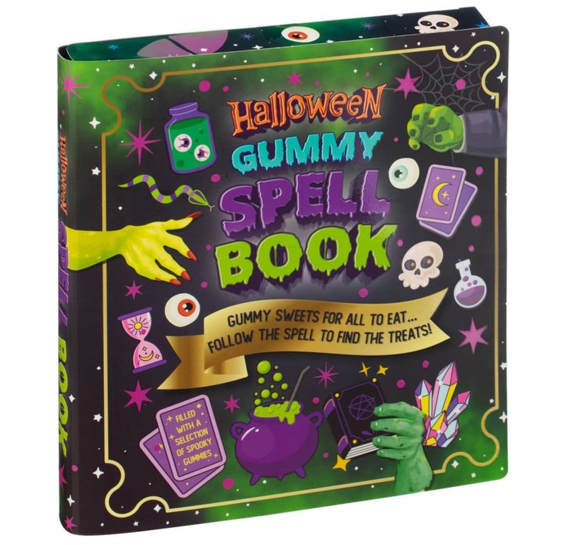 LIBRO HECHIZOS DE GOMINOLAS HALLOWEEN