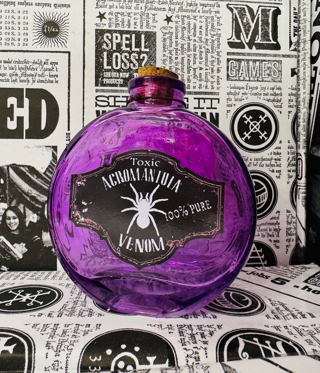 FRASCO ADORNO POCION MAGICA