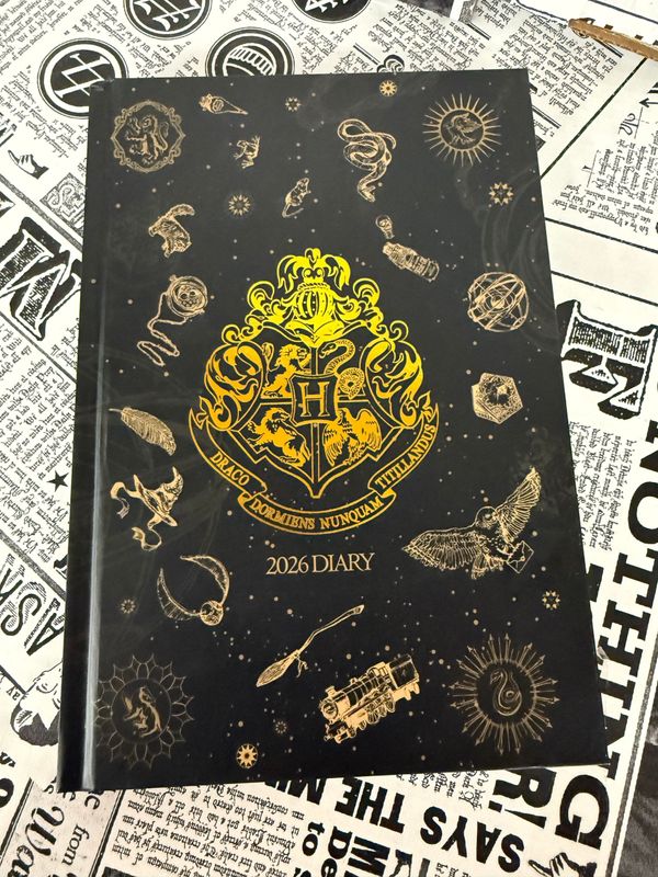 AGENDA HOGWARTS 2026 DIA PAGINA HARRY POTTER
