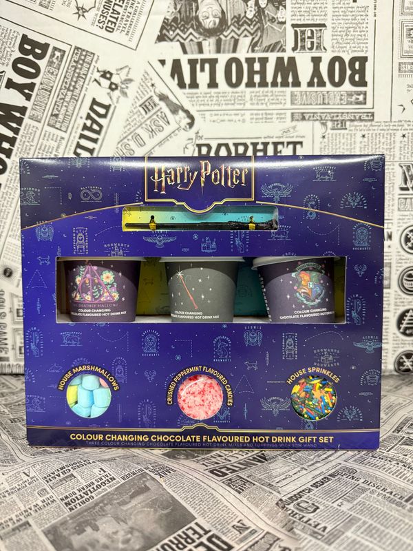 SET TRES CHOCOLATES MAGICOS CAMBIA COLOR HARRY POTTER