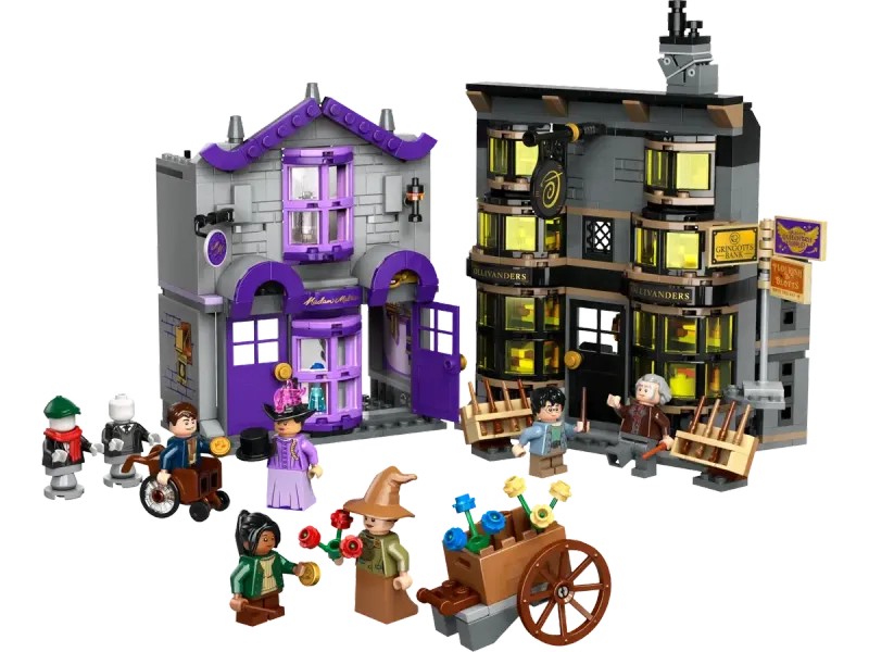 TIENDA OLLIVANDERS & MADAM MALKIN LEGO HARRY POTTER