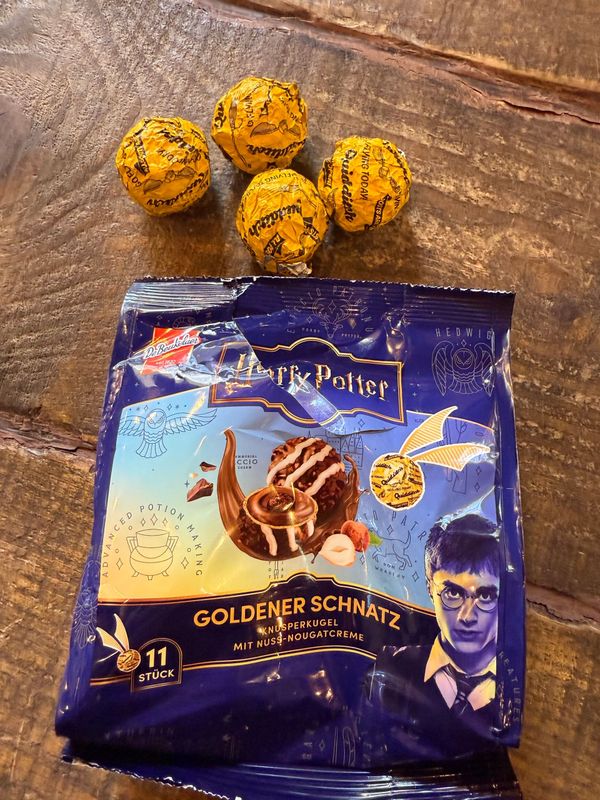 BOMBONES SNITCH DORADA CHOCOLATE HARRY POTTER