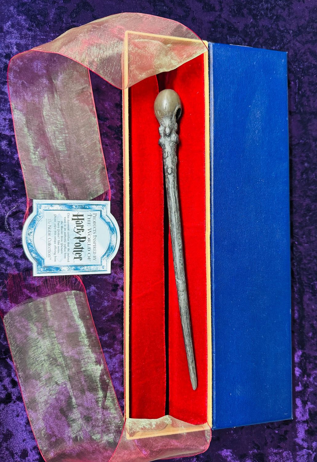 VARITA OLLIVANDERS DESCATALOGADA OJO LOCO HARRY POTTER