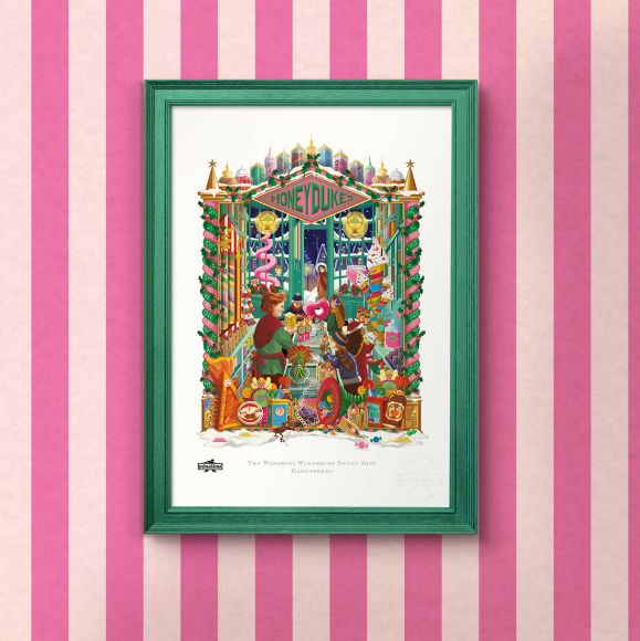 PREVENTA - LITOGRAFIA HONEYDUKES MINALIMA HARRY POTTER
