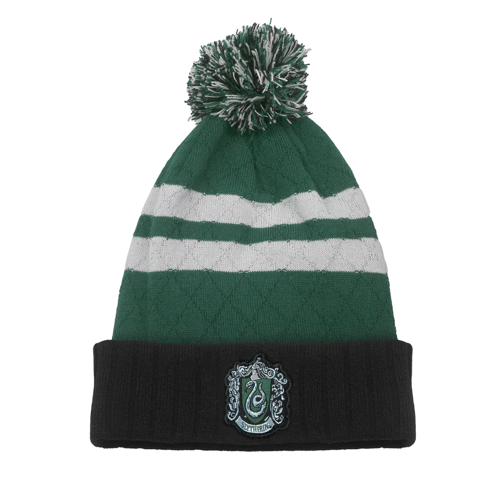 GORRO SLYTHERIN POM POM HARRY POTTER