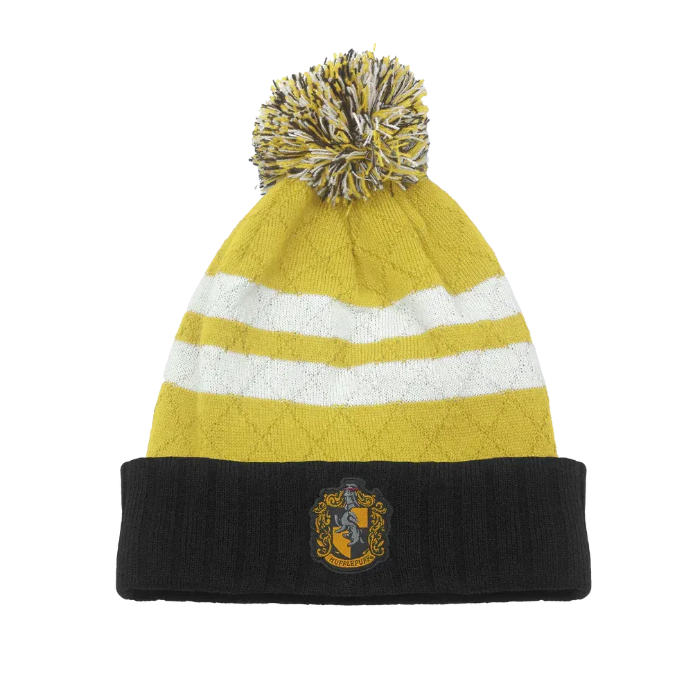 GORRO HUFFLEPUFF POM POM HARRY POTTER