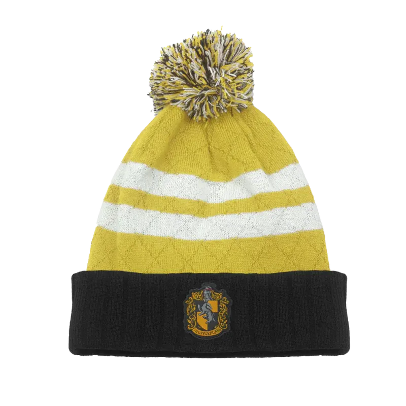 GORRO HUFFLEPUFF POM POM HARRY POTTER