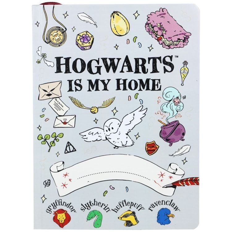 NOTEBOOK HOGWARTS IS MY HOME HARRY POTTER