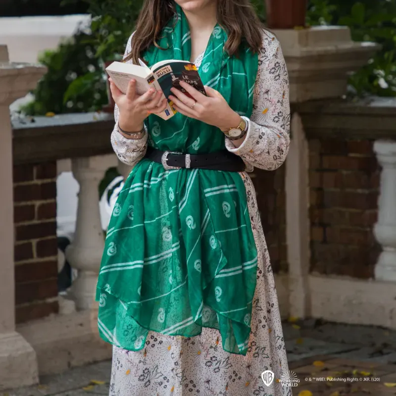 BUFANDA LIGERA SLYTHERIN HARRY POTTER